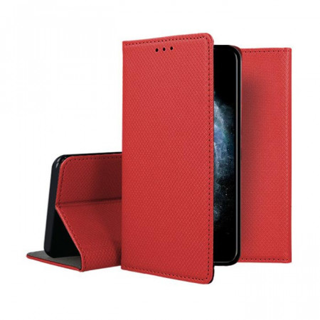 Pouzdro Smart Magnet Xiaomi Redmi Note 11, Note 11S Red
