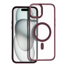 Pouzdro MagSafe Cover iPhone 16 Plum Red
