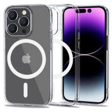 Pouzdro MagSafe Cover iPhone 14 Pro Max Silver 